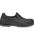 Veiligheidsschoen / werkschoen Crystal Venezia Zwart Zijkant van Sixton bij Elmatho Werkschoenen Hoevelaken