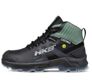 HKS Pioneer Green Werkschoen Hoog zijaanzicht bij Elmatho Werkschoenen Hoevelaken