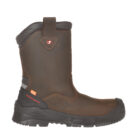 Veiligheidslaars / werklaars Diventure Pelmo Bruin Zijaanzicht van Sixton bij Elmatho Werkschoenen Hoevelaken